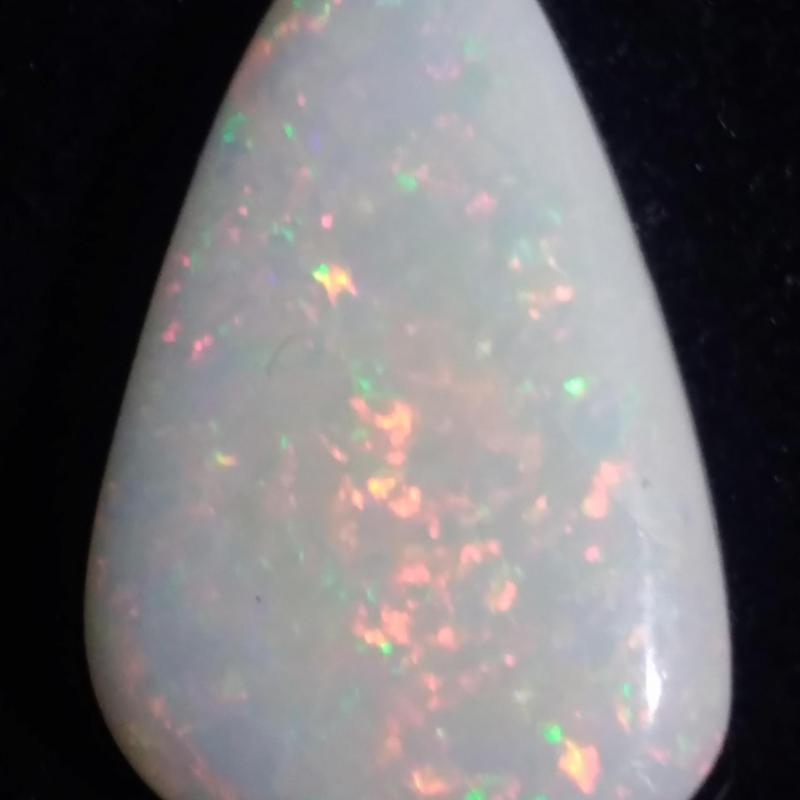 Coober Pedy Double Sided White Opal- 4.18 Carat