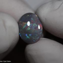 3.4 carat dark opal