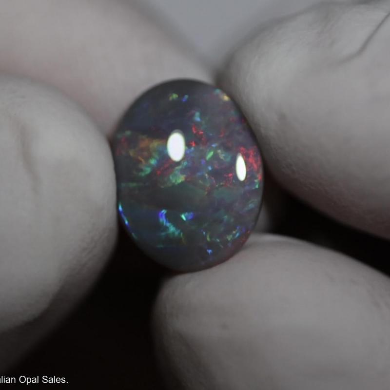 3.4 carat dark opal