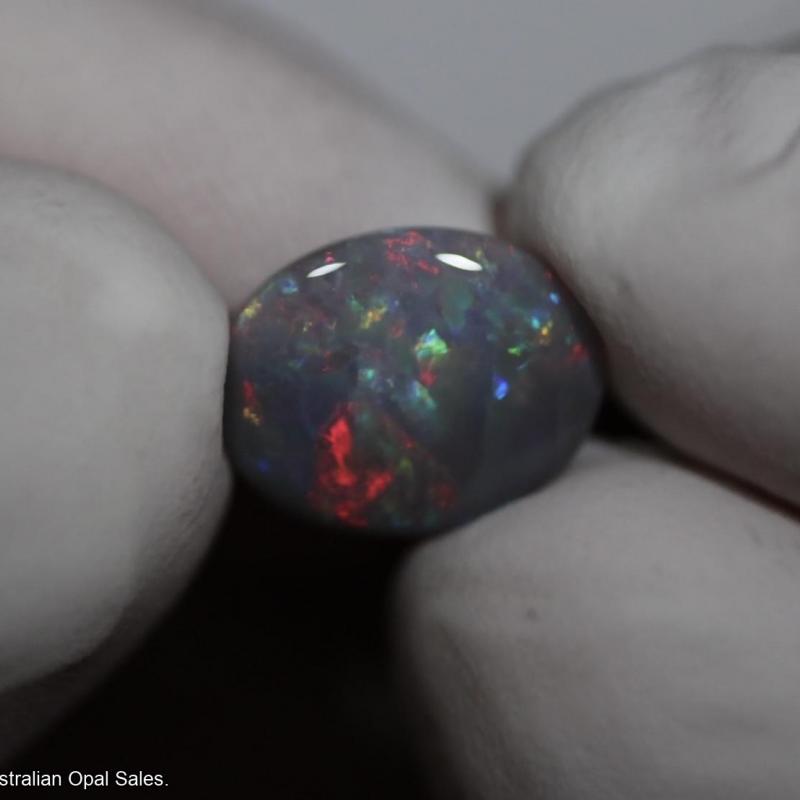 3.4 carat dark opal