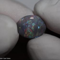 3.4 carat dark opal