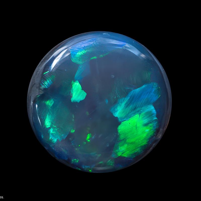 Lightning ridge black opal