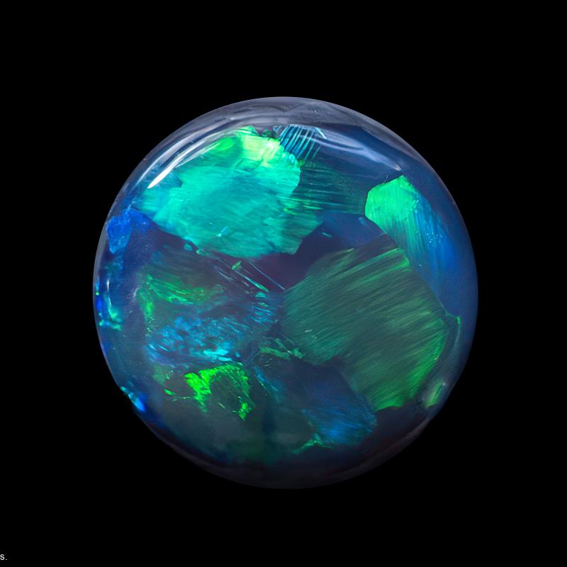Lightning ridge black opal